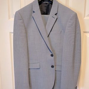 Blue express men’s 2 piece suit
